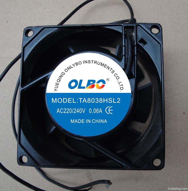 TA80X80X38 high performance exhaust axial fan