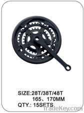 bicycle crank chainwheel