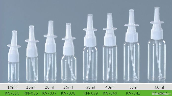 PET 10ml-60ml nasal spray bottle