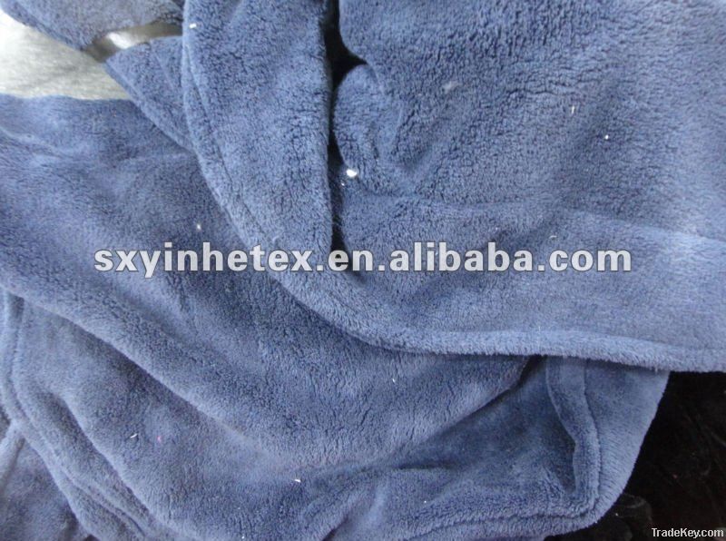 soft coral fleece blanket