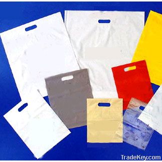 HDPE Die cut handle bags