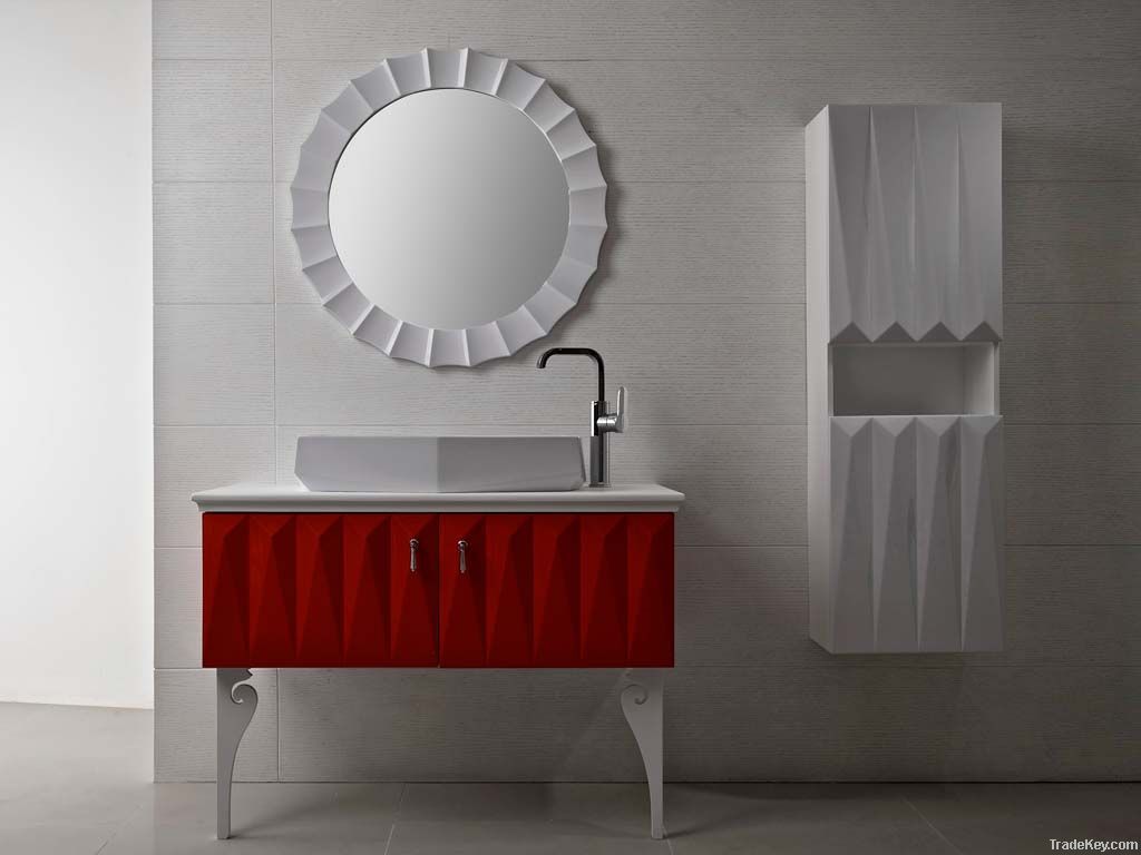 modern makeup bathroom mirror vanity cabinet unit with light