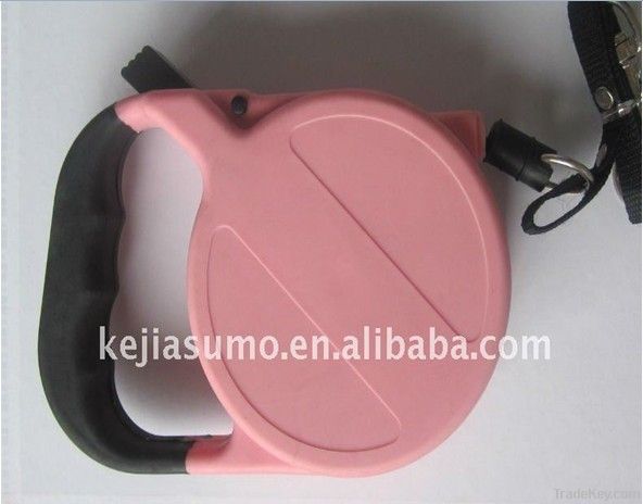 Long leash retractable dog leash