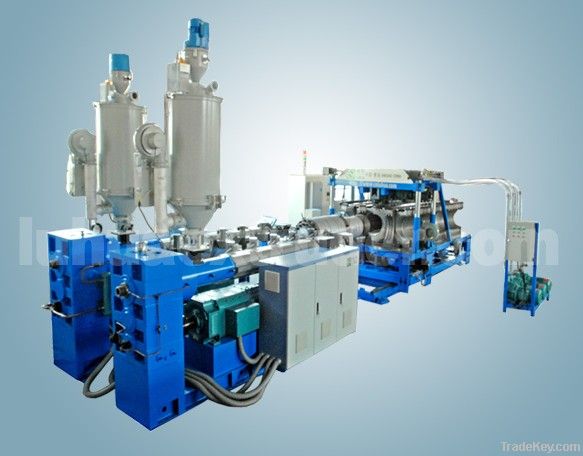 double-wall corrugated pipe extrusion line
