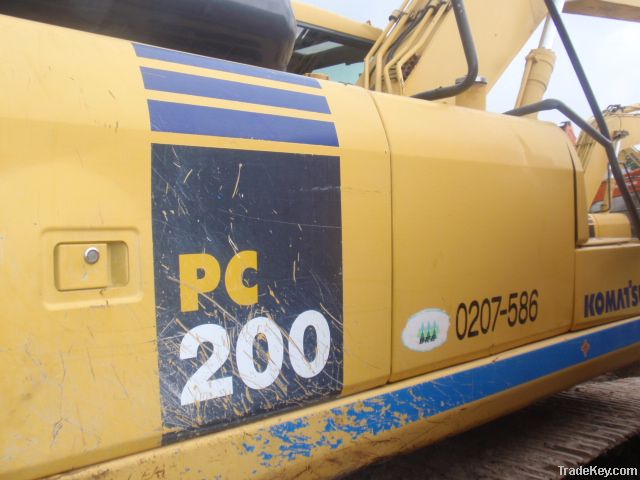 Used Excavator Komatsu PC200