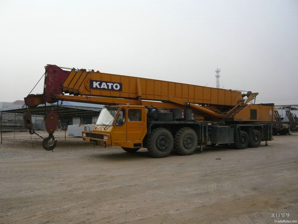 used kato 80t truck crane