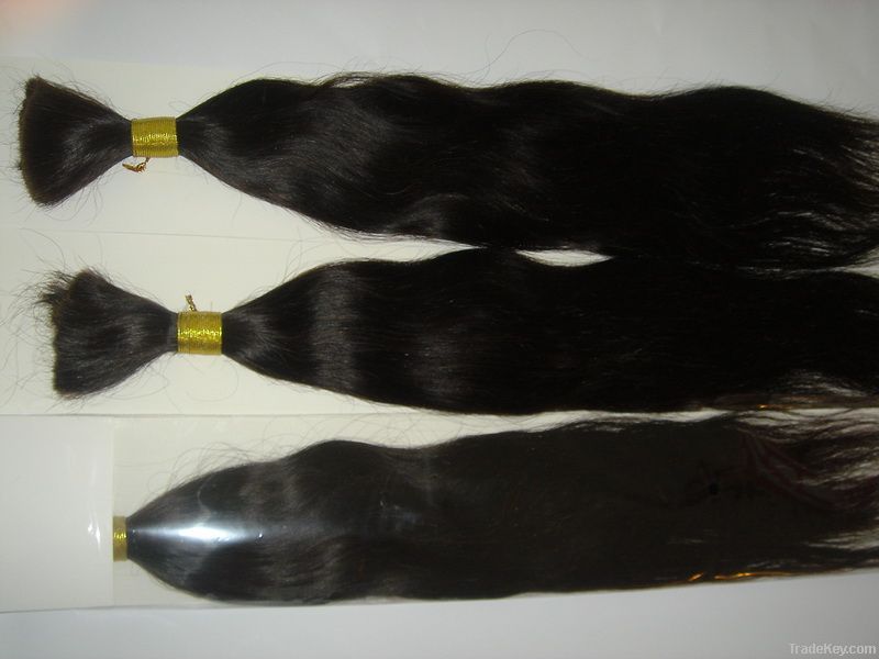 100% human hair weft