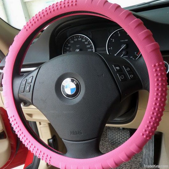 Auto car steering wheel cover