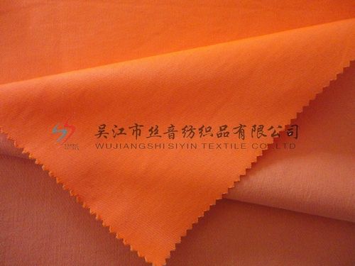twill T/C high reflective orange coverall workwear fabric