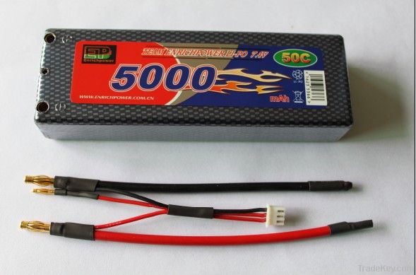 EP lipo 5000mAh  7.4V 50C