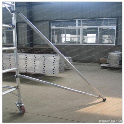 Scaffolding outrigger, Stabilizer