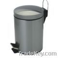 arched cover waste bin