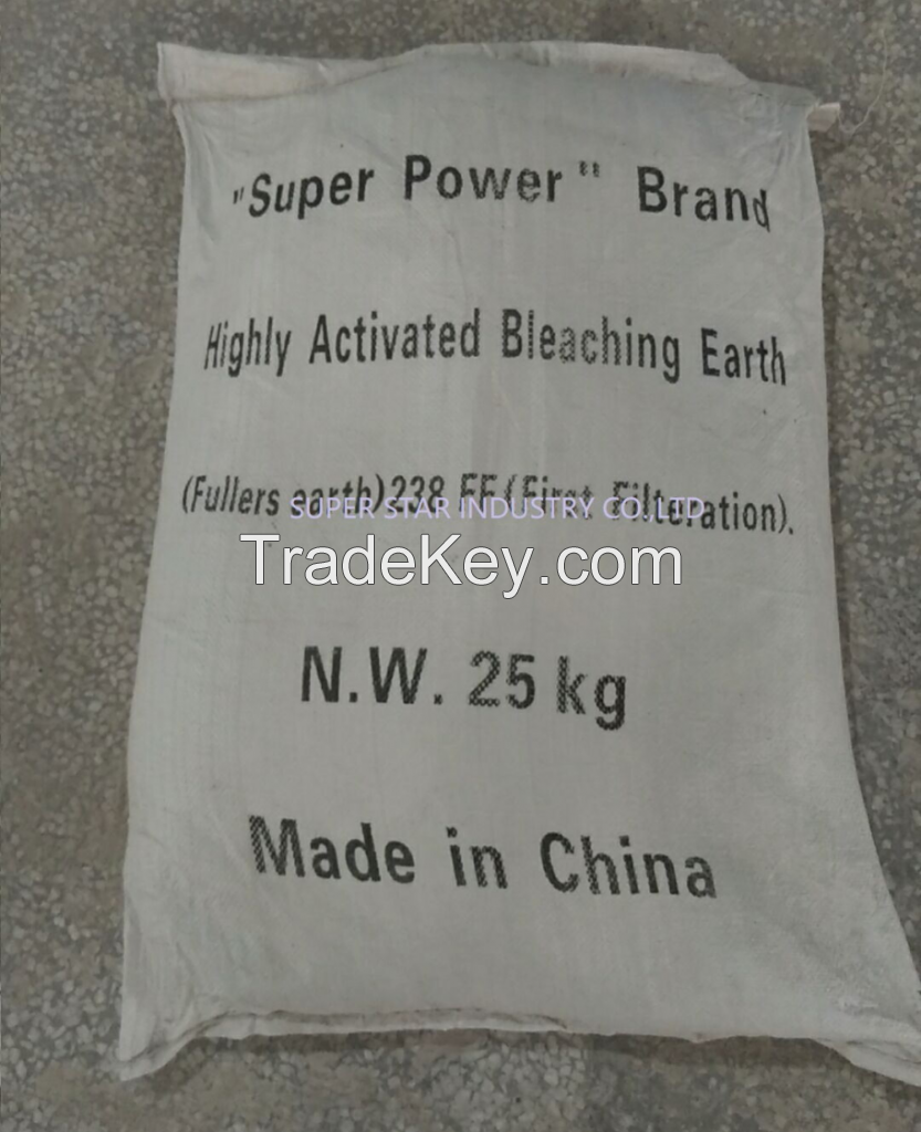 Highly Activated Bleaching Earth FF238 for Engine oil refining