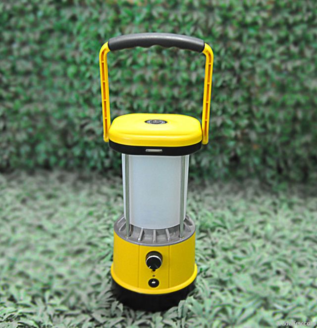 8 LED Solar Power Super Bright Camping Light with USB Charger