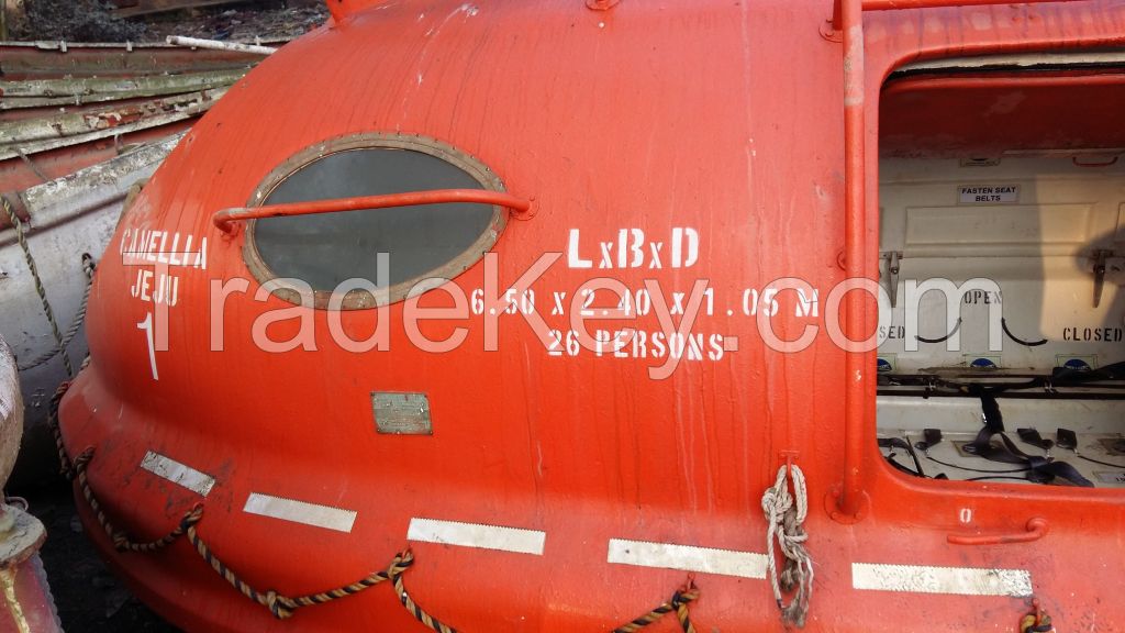Used or unused Lifeboat