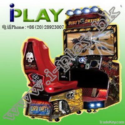 DIRTY DRIVIN VIDEO ARCADE RACER GAME 42''LCD GAME MACHINE