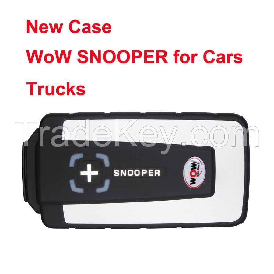 New Case WoW Snooper OBD2 Tool with Bluetooth Led OBD Connector for Dephis Autocom CDP+ TCS Pro 3in1 cars and trucks