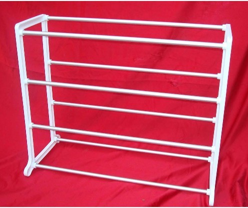 aluminum shoe rack