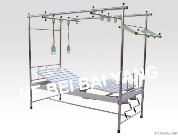 Stainless Steel Double-function Tilted Orthopedics Traction Bed