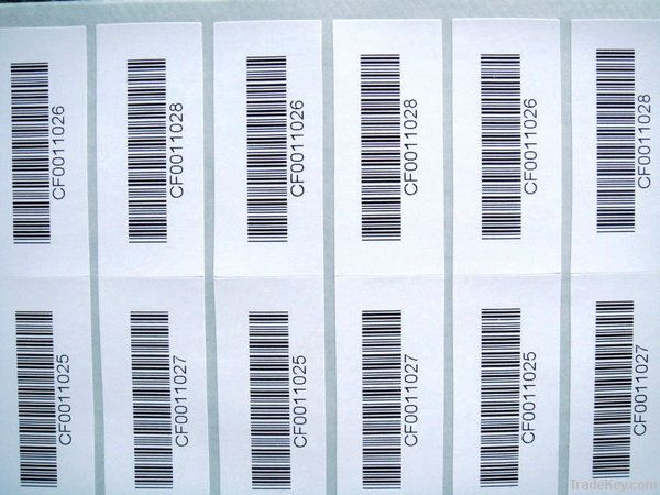 High Quality Barcode Label