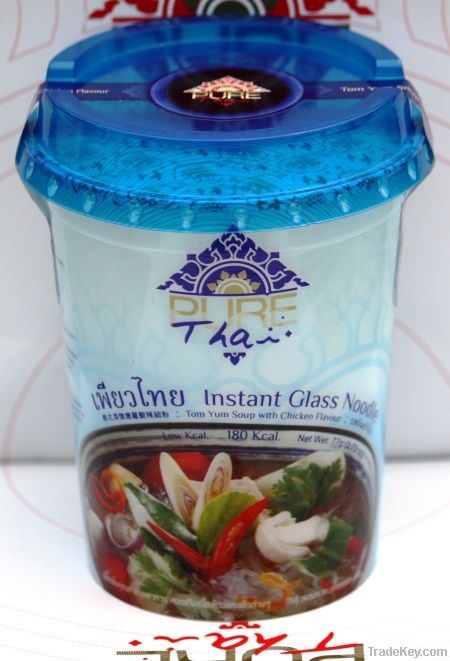 Instant glass noodle tom yum soup with mushroom flavour-VEGA