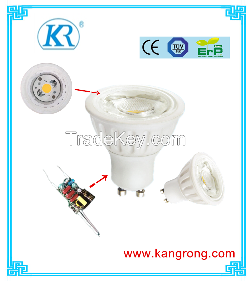 6W TUV, CE GU10 LED Ceramic Spot light/down light