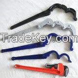 Straight pipe wrench 24"