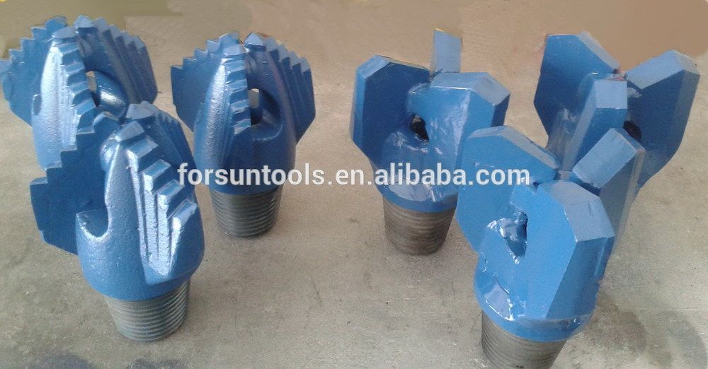 4 Wings Alloy Steel Drag Bits