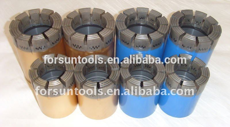 HQ face discharge diamond bits for core barrel drilling