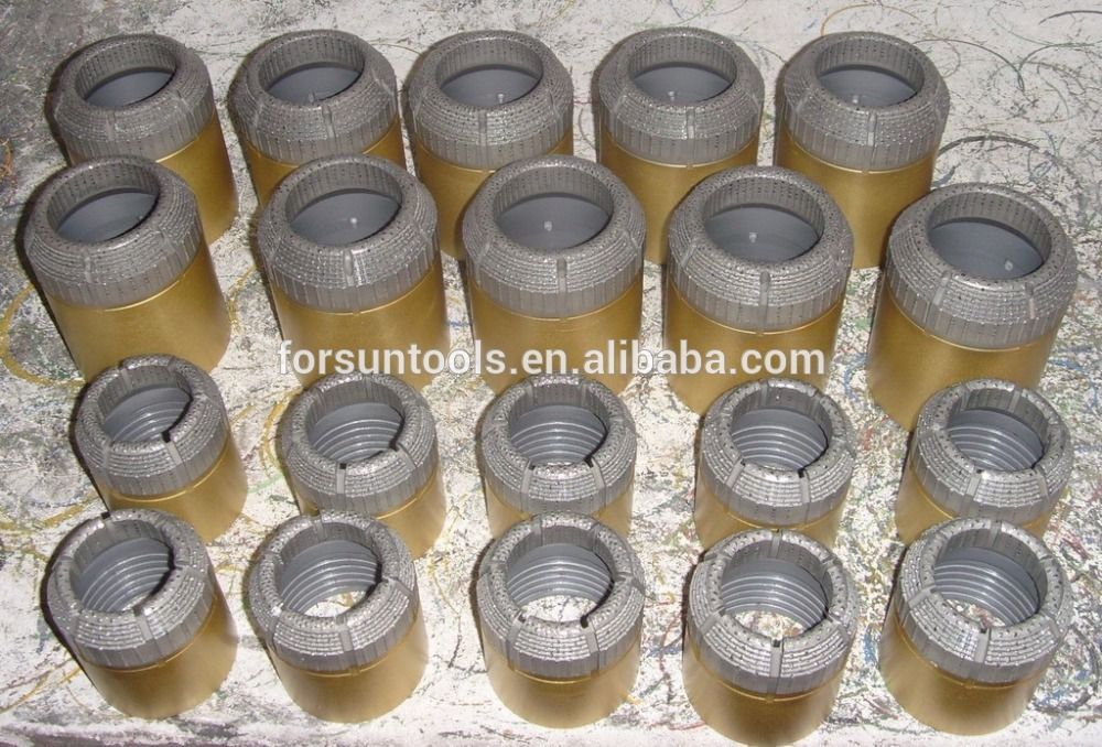 Geotechnical soil material testing drilling bits