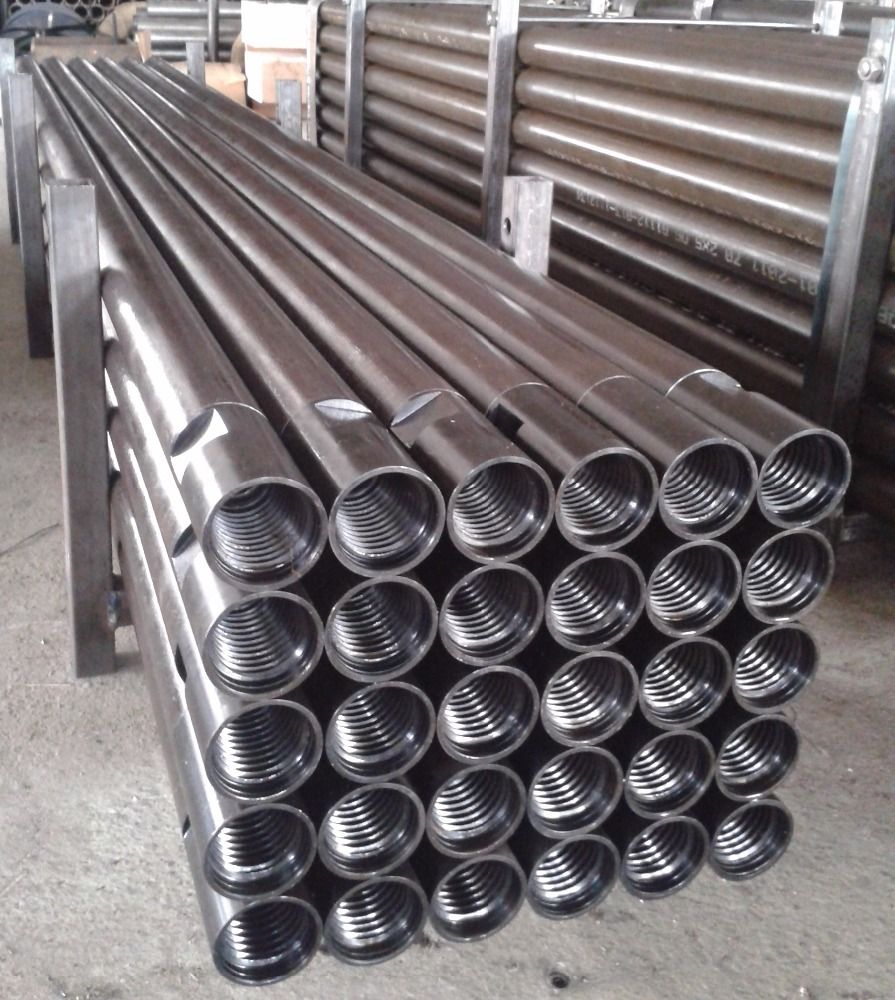 Wire-line HQ NQ drill rods with heat treatment