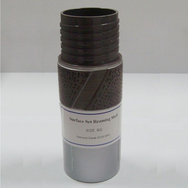 Drilling diamond adaptor coupling/ backend reaming shell