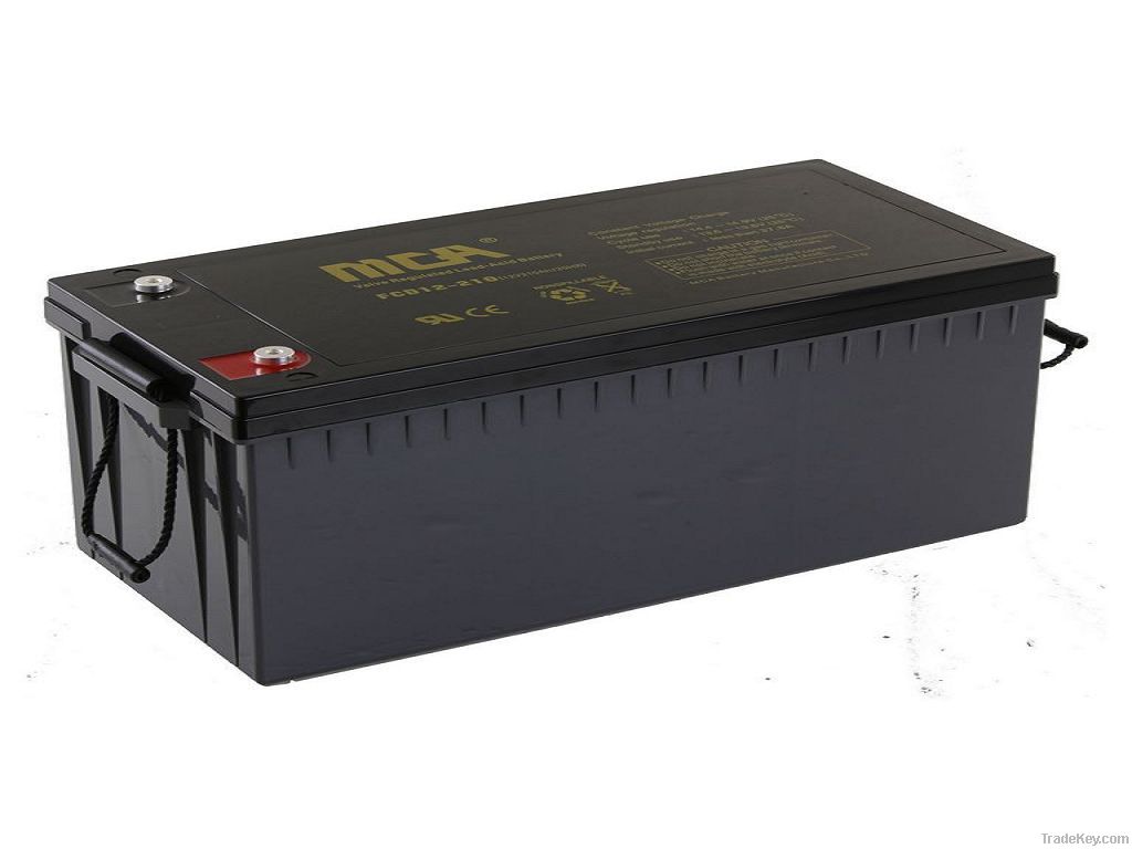 deep cycle AGM battery