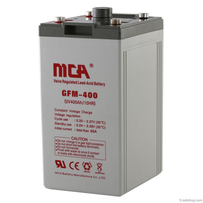 stationary  AGM battery 2V-300AH