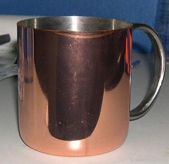 mug / Copper Cup / copper brass cup / coffee cup / copper facing