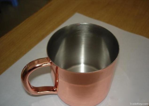 mug / Copper Cup / copper brass cup / copper brass mug cup