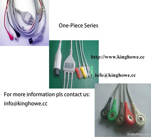Patient Monitor ECG Cable And Leadwires for NIHON KOHDEN, CB-71308P