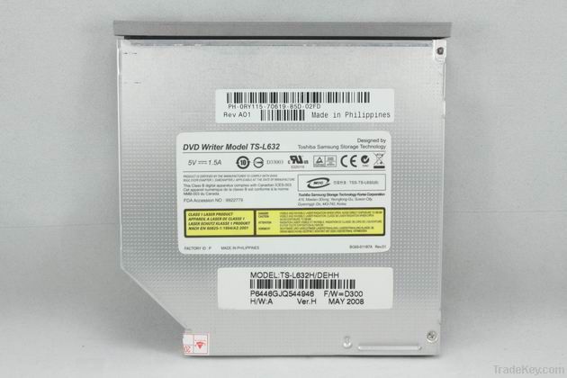 TS-L632 laptop internal IDE interface DVD RW burner