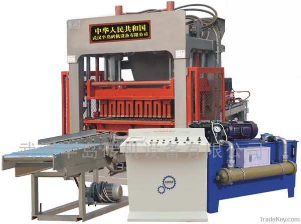 Chinese cement brick molding machine