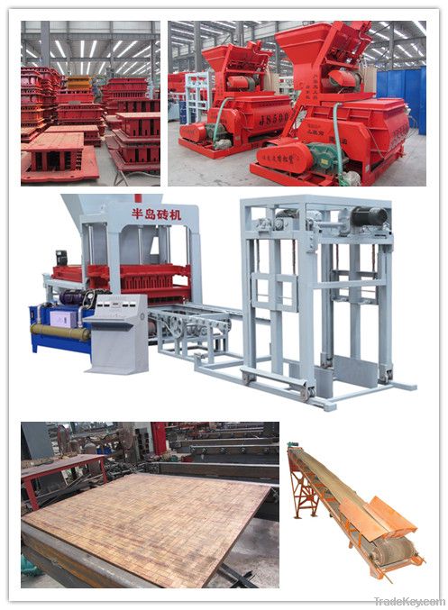 hydraulic hollow brick making machine