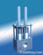 Single-pillar Hydraulic Melt Filter