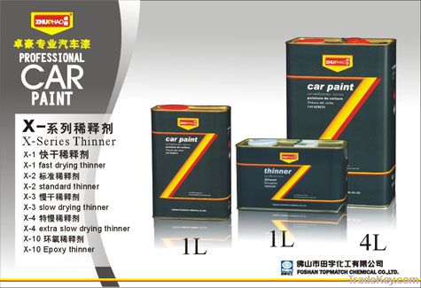 X-Series Thinner for Car Paint