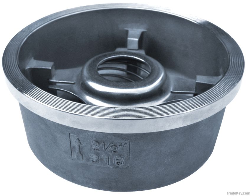 single  disc wafer check valve
