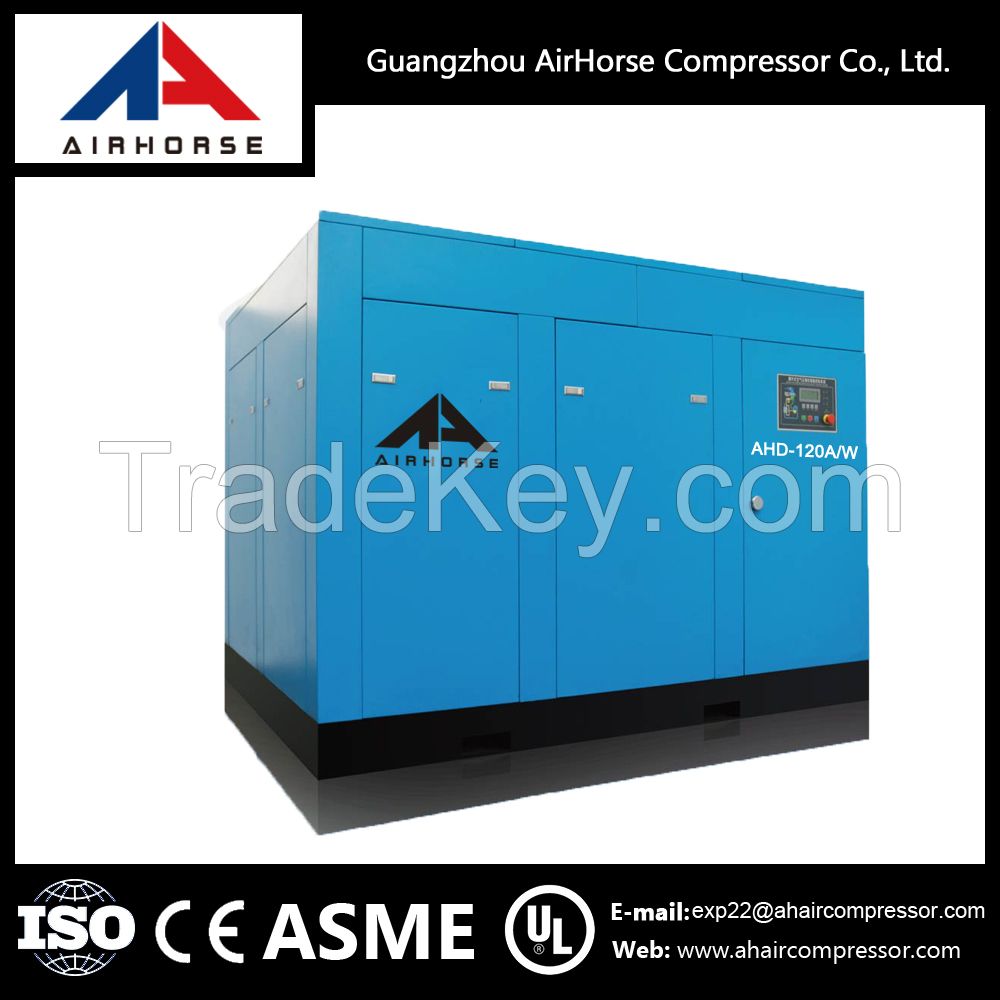 90kw, 120hp Screw Type Air Compressor With Factory Price