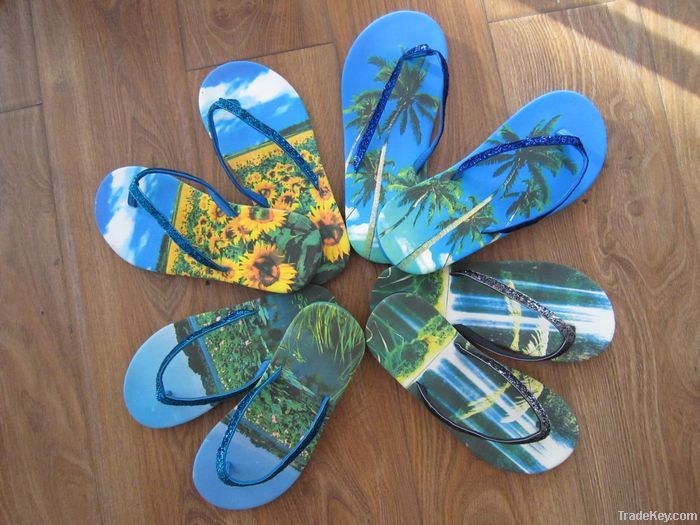 Printing flip flops