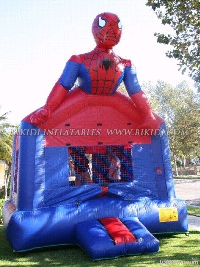 spiderman inflatable bouncer