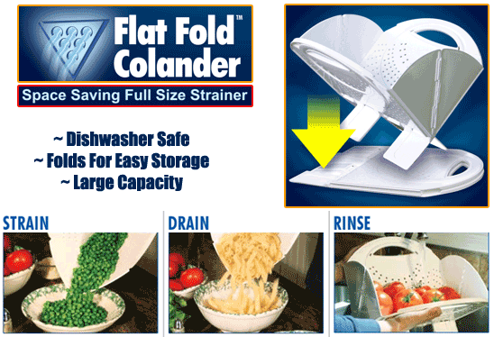 Flat Fold Colander