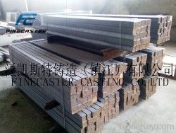 continuous cast iron bar with ductile iron and gray iron