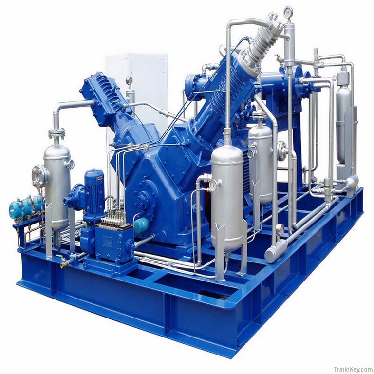 Stable Water-cooling Compressed Natural Gas Compressor