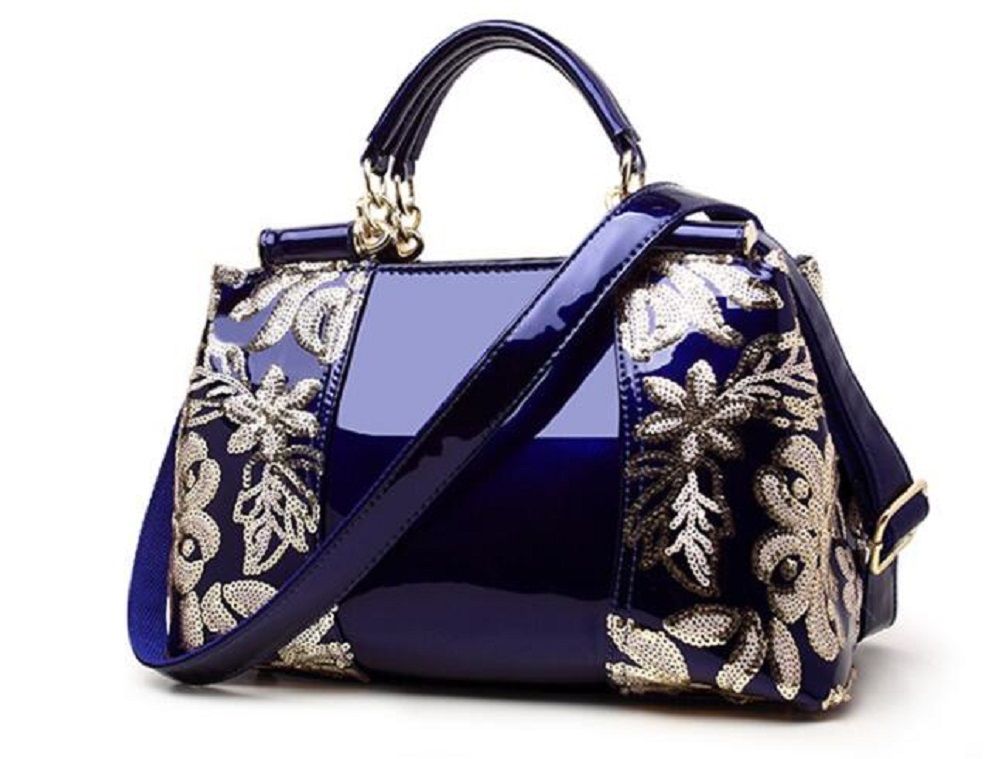 Womens Handbags Top Handle Bags Leather embroidery Shoulde dinner party bag Toet